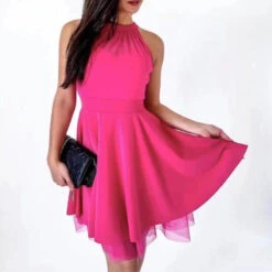 Vestito Donna Scollo Cuore Velato Morbido Elegante -Vendite Linda || VICTOR 11maria