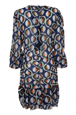 Vestito Donna Rush Fiocco Fantasia -Vendite Linda || VICTOR IMG 0203