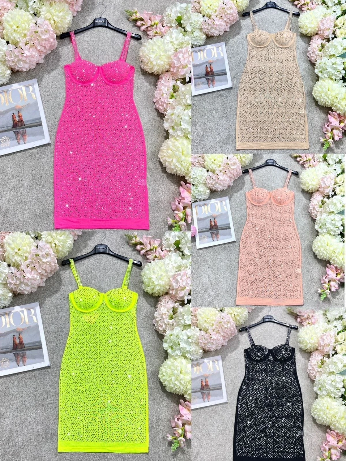 Vestito Donna Tubino Scollo Cuore Bretelle Strass Coppe Elegante Sensuale 3 Vestito Donna Tubino Scollo Cuore Bretelle Strass Coppe Elegante Sensuale - immagine 3