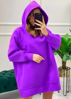 Vestito Donna Felpa Cappuccio Morbido Casual Caldo Comodo -Vendite Linda || VICTOR Immagine WhatsApp 2022 11 23 ore 18.15.49