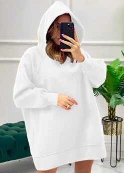 Vestito Donna Felpa Cappuccio Morbido Casual Caldo Comodo -Vendite Linda || VICTOR Immagine WhatsApp 2022 11 23 ore 18.15.49 2