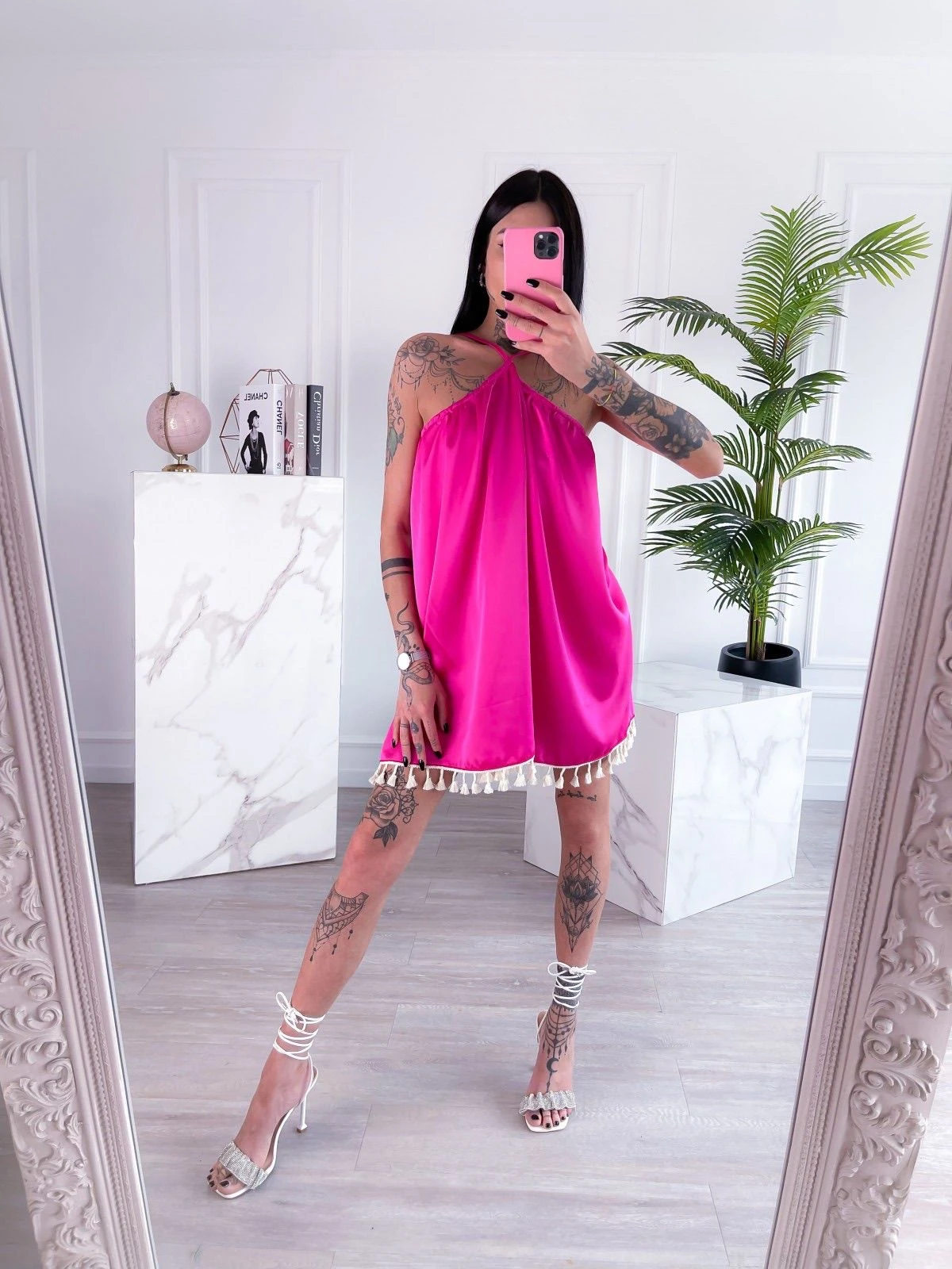 Vestito Donna Schiena Scoperta Laccio Nappine Morbido Elegante 1 Vestito Donna Schiena Scoperta Laccio Nappine Morbido Elegante