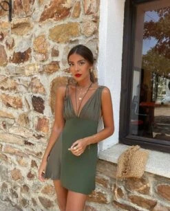 Vestito Donna Scollo V Profondo Bretelle Scollo Schiena 5 Vestito Donna Scollo V Profondo Bretelle Scollo Schiena -Vendite Linda || VICTOR WhatsAppImage2021 09 07at15.09.25