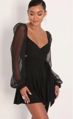 Vestito Donna Scollo Cuore Manica Morbida Chiffon -Vendite Linda || VICTOR WhatsAppImage2022 02 02at17.13.58 1