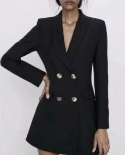 Vestito Donna Blazer Doppio Petto Bottoni -Vendite Linda || VICTOR WhatsAppImage2022 02 28at16.57.46