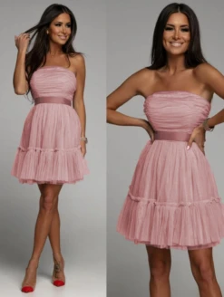 Vestito Donna Fascia Tulle Morbido Elegante -Vendite Linda || VICTOR WhatsAppImage2022 04 06at10.27.15 2