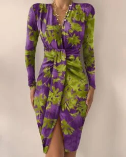 Vestito Donna Tubino Scollo V Fantasia Fiori Incrocio Spacco Aderente Elegante Sensuale 7 Vestito Donna Tubino Scollo V Fantasia Fiori Incrocio Spacco Aderente Elegante Sensuale -Vendite Linda || VICTOR WhatsAppImage2022 08 25at09.01.51