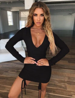 Vestito Donna Tubino Scollo V Coulisse Arricciato Elegante -Vendite Linda || VICTOR WhatsApp Image 2021 09 20 at 15.56.28 8a68a9bd 1a22 4ca6 a0e2 bdc38663be47