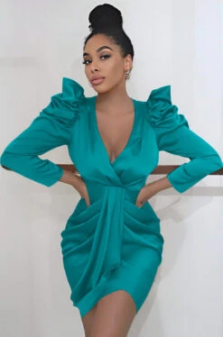 Linda Vestito Donna Tubino Scollo V Profondo Rush Intreccio Elegante Sensuale -Vendite Linda || VICTOR hylhyjl