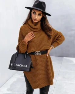 Vestito Donna Maxi Pull Collo Alto Casual -Vendite Linda || VICTOR image 187d3565 2140 4f84 b1ad d4d0cc8a3f95