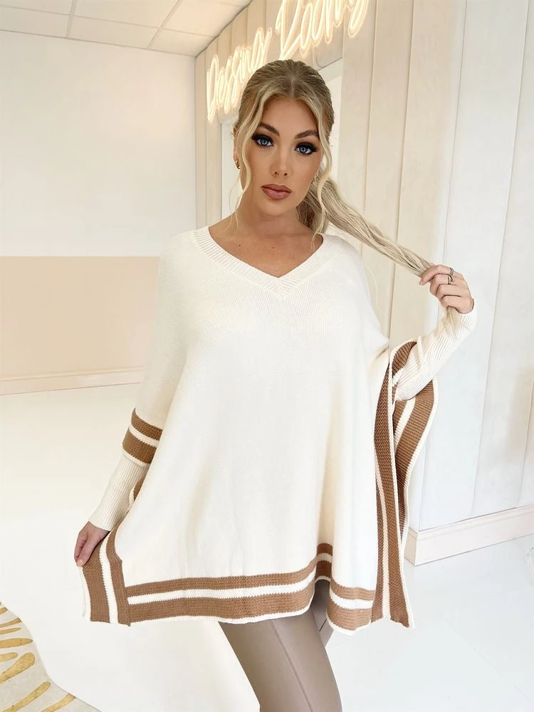 Vestito Donna Maxi Pull Mantella Caldo Scollo V Morbido Casual Elegante 1 Vestito Donna Maxi Pull Mantella Caldo Scollo V Morbido Casual Elegante