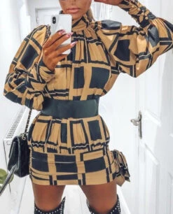 Vestito Donna Fantasia Manica Lunga -Vendite Linda || VICTOR image 67913182 8023 40b2 8b53 b47d7d8d5de2