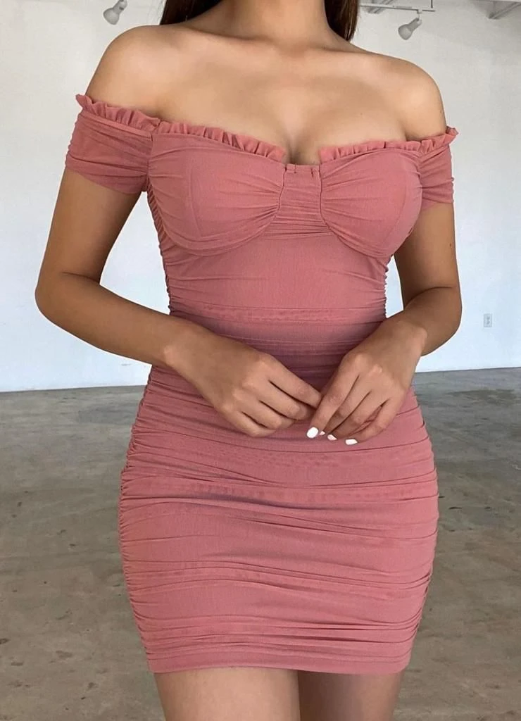 Linda Vestito Donna Tubino Scollo Cuore Rush Tulle Arricciato Sensuale Elegante 2 Linda Vestito Donna Tubino Scollo Cuore Rush Tulle Arricciato Sensuale Elegante - immagine 2